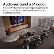 Caratteristica Audio surround a 5.1 canali
